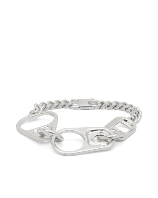 Maison Margiela Metallic Mm6 Bottle Top Bracelet for men
