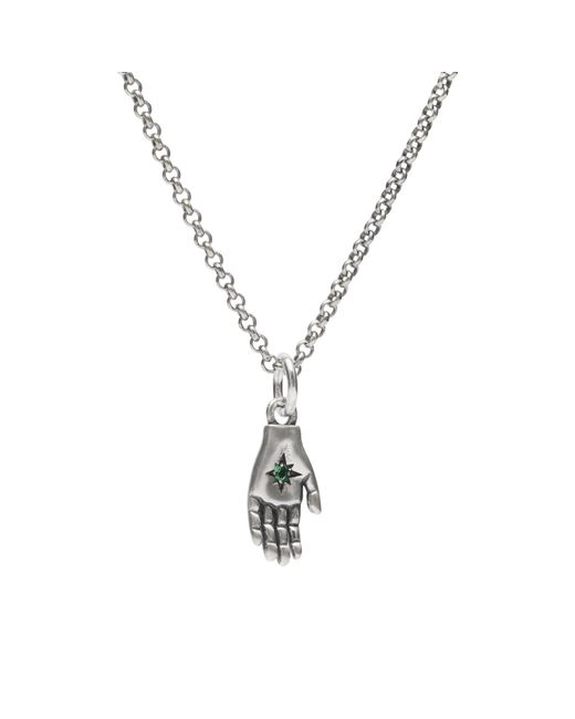 Serge Denimes Metallic Oracle Necklace for men
