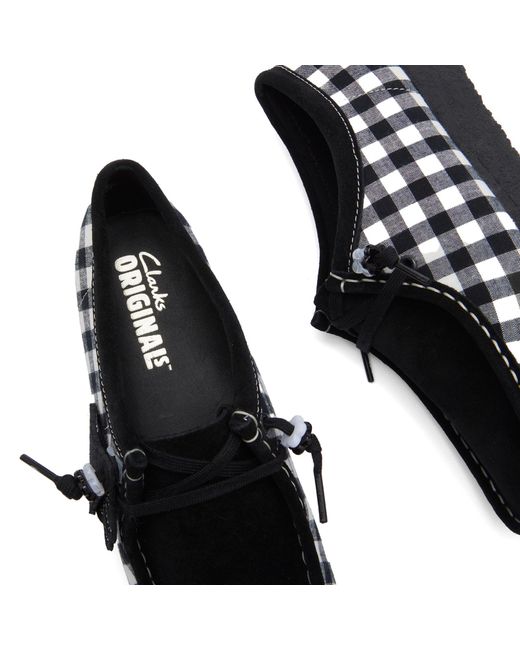 Clarks Black Wallabee