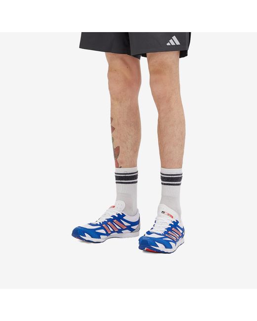 Adidas Blue Adizero Pr Sneaker