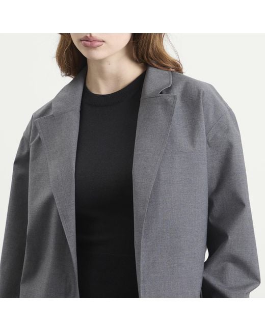 Coperni Gray Technical Tailored Jacket