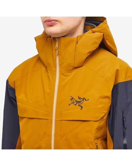 Arc'teryx Orange Macai Shell Jacket for men