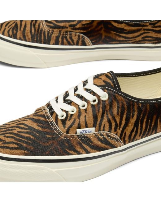 Vans Brown Lx Authentic 44 Pony Hair Sneaker