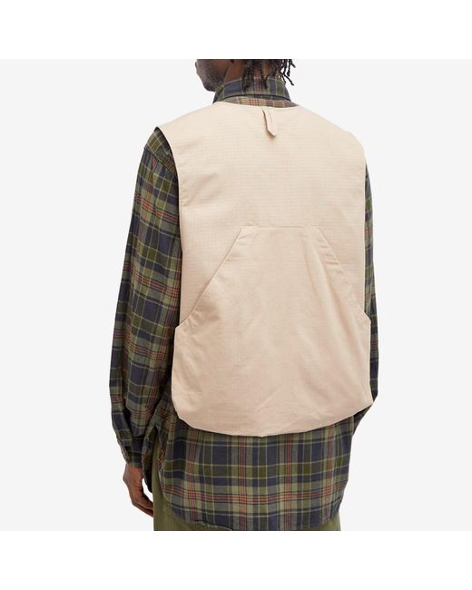 Engineered Garments Natural Fowl Vest for men
