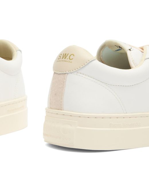Stepney Workers Club White Dellow 02 Suede Sneaker for men