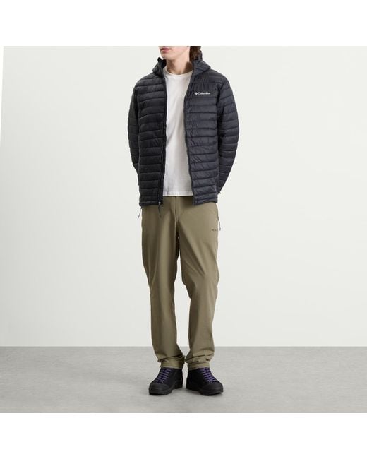 Columbia Green Essential Hike Ay Trousers for men