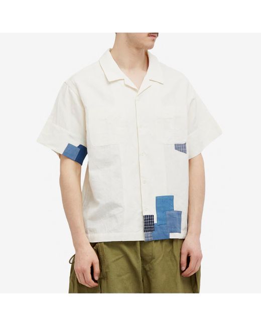 STORY mfg. White Pa Vacation Shirt for men