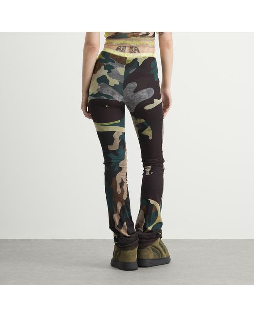 OTTOLINGER Gray Mesh Pants
