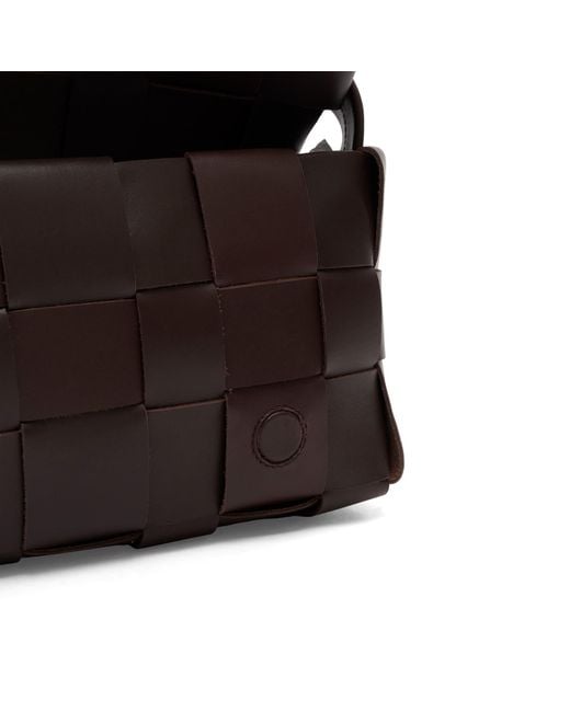 St. Agni Black Woven Envelope Slim Tote