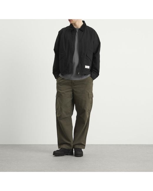 Thisisneverthat Black X Gore-Tex Windstopper Gear Jacket for men