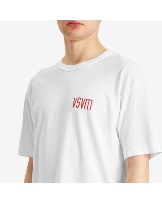 Visvim White Perfectly Harmonized Jumbo T-Shirt for men