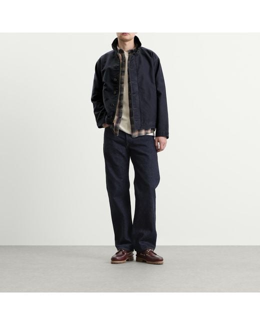 RRL Blue Bower Deck Jacket for men