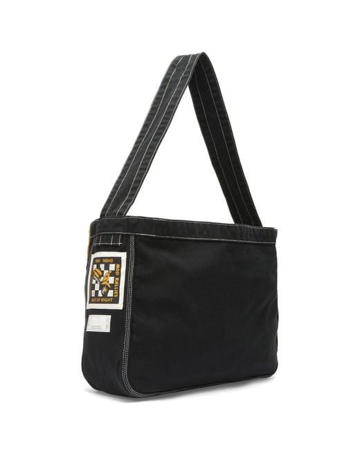 Neighborhood Mod Newspaper Bag in Metallic for Men | Lyst