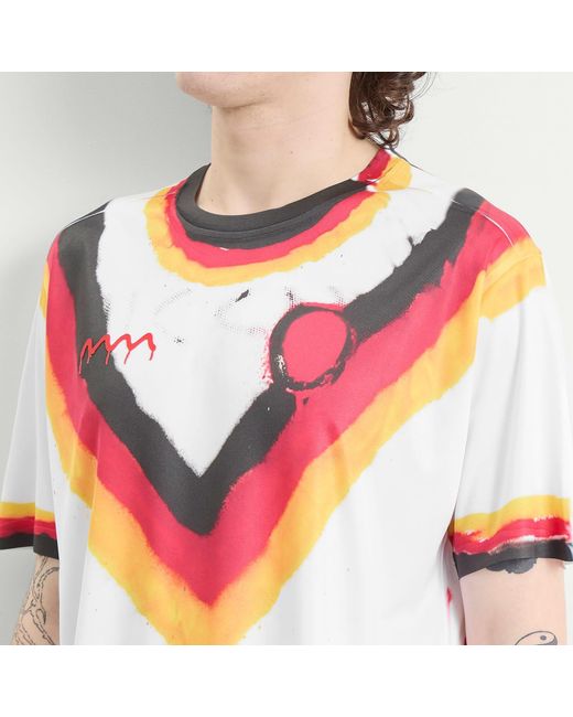 Navinder Nangla Multicolor Germoney Football Jersey for men