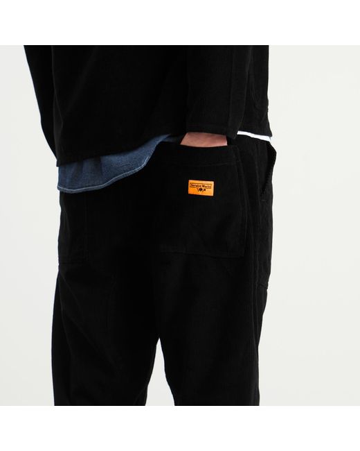 Service Works Black Corduroy Chef Pants for men