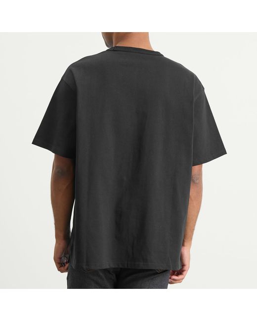 FRIZMWORKS Black Og Double Rib T-Shirt for men
