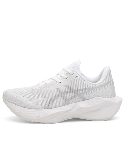 Asics White Novablast 6 Sneaker