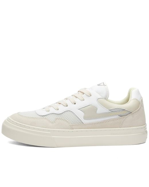 Stepney Workers Club White Pearl S-Strike Suede Sneakers for men