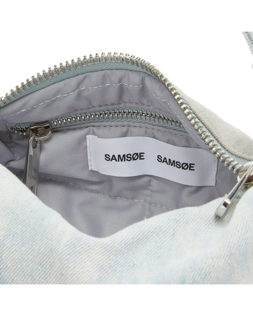 Samsøe & Samsøe Blue Salara Mini Denim Bag