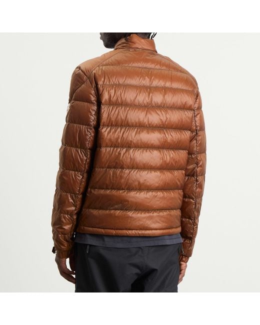 Moncler Brown Selves Nylon Jacket for men
