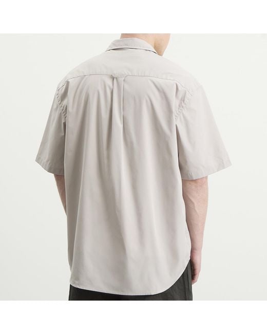 FRIZMWORKS Natural Og Poplin Short Sleeve Shirt for men