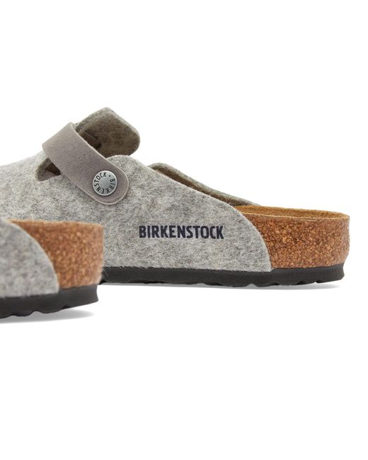 Birkenstock Gray Boston Clog