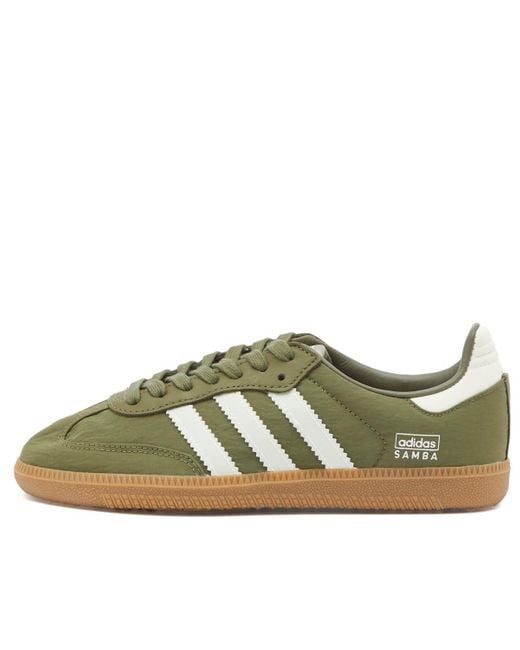 Adidas Green Samba Og Sneakers