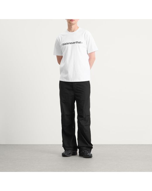 Thisisneverthat White T-Logo Tee for men
