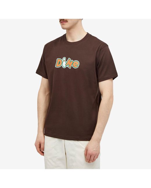 Dime Brown Munson T-Shirt for men