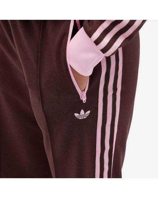 adidas Retro Inspired Track Pants in Brown Lyst UK