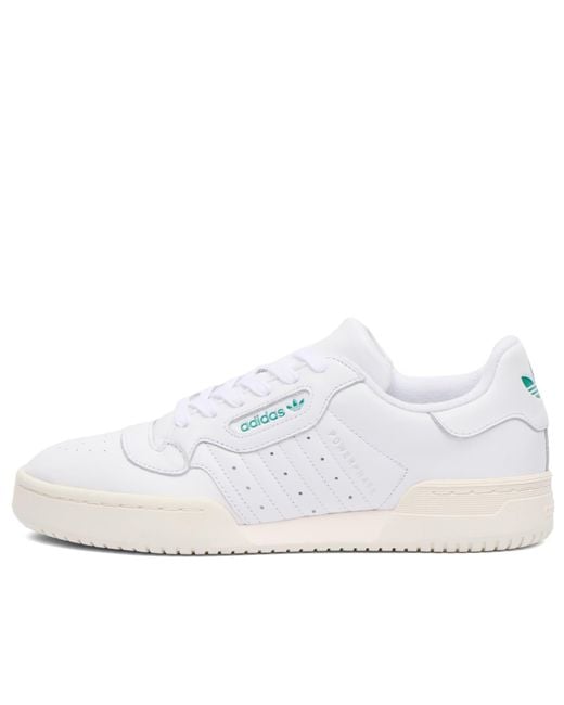 Adidas White Powerphase Sneaker for men