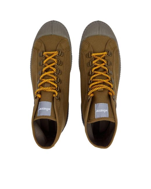 Novesta Brown Star Dribble Hiker Sneakers