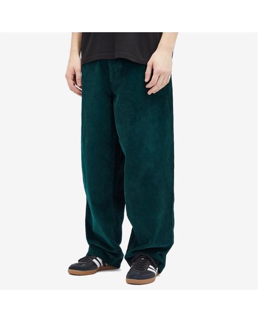 POLAR SKATE Blue Cord Big Boy Pants for men