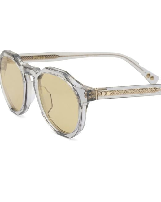 Oscar Deen White Pinto Sunglasses