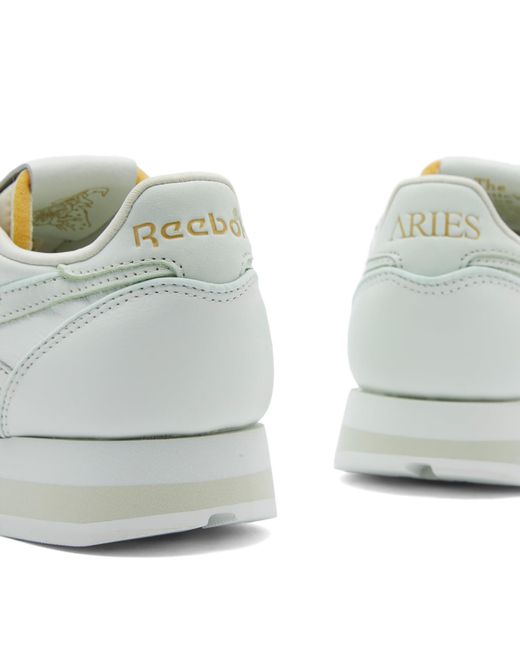 Reebok White X Aries Classic Leather Sneakers