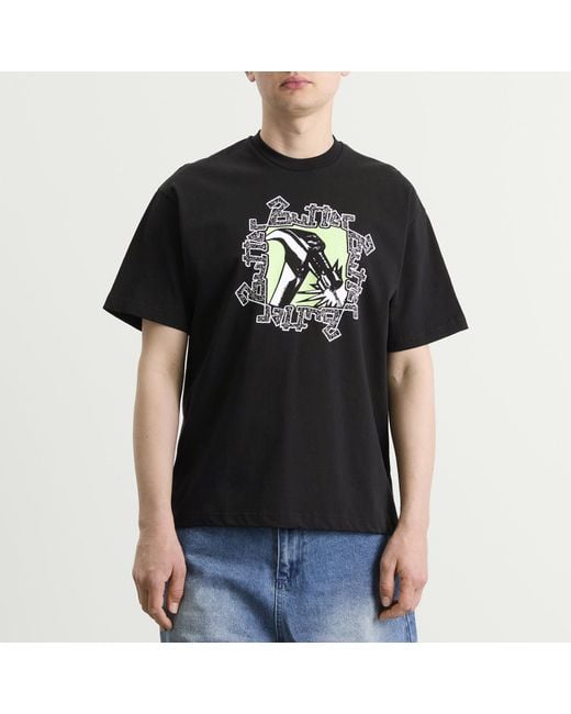 Butter Goods Black Hammer T-Shirt for men