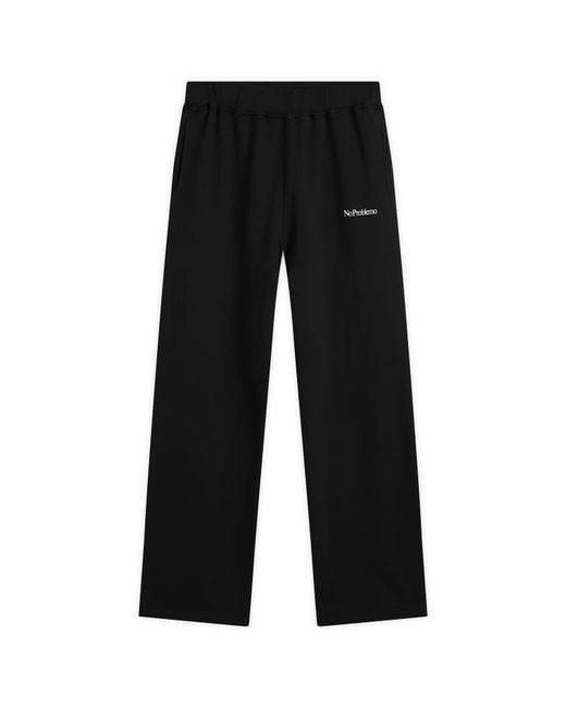 No Problemo Black Mini Problemo Straight Sweatpant