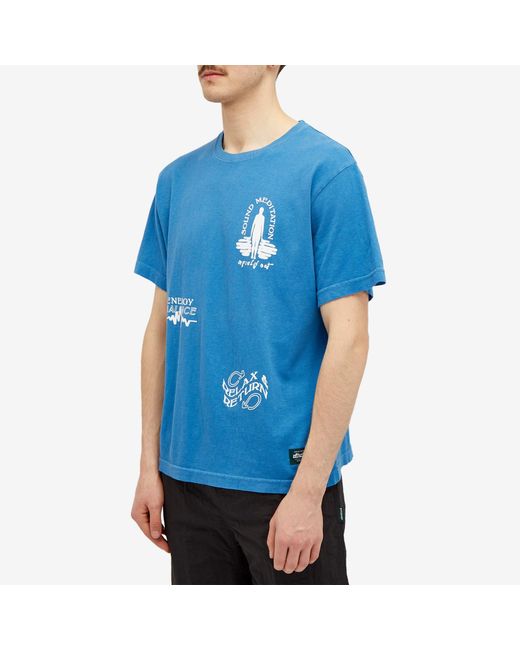 Afield Out Blue Sound T-Shirt for men