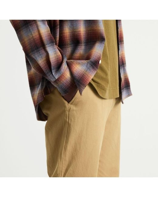 FRIZMWORKS Natural Og Haworth One Tuck Trousers for men