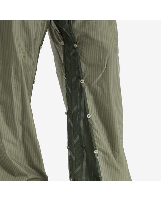 Craig Green Green Layered Shell Trousers for men