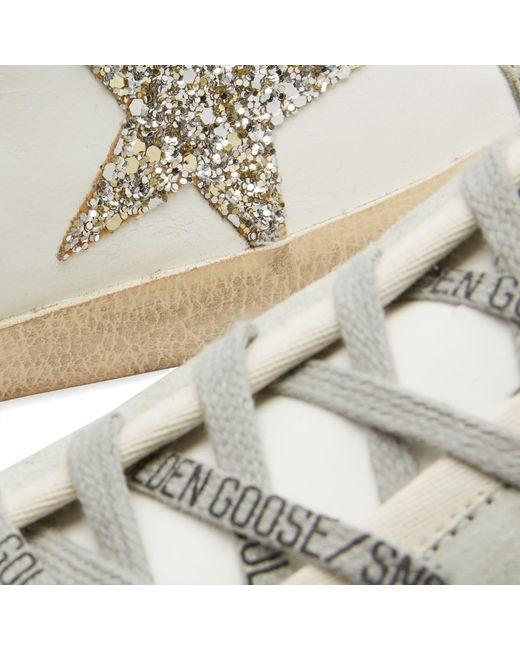 Golden Goose Deluxe Brand Multicolor Super Star Leather Sneakers