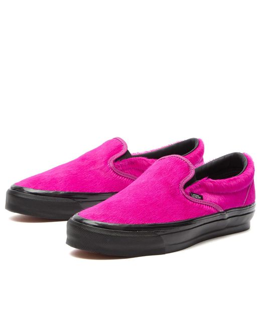 Vans Pink Lx Classic Slip-On 98 Sneaker for men
