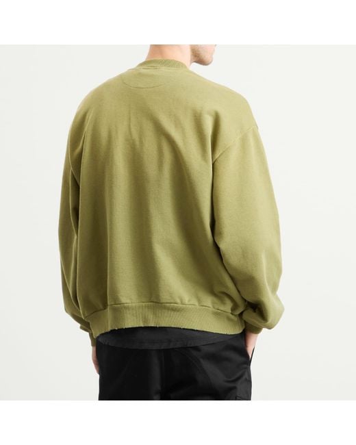 Acne Green Fiah U Zip 1996 Bomber Jacket for men