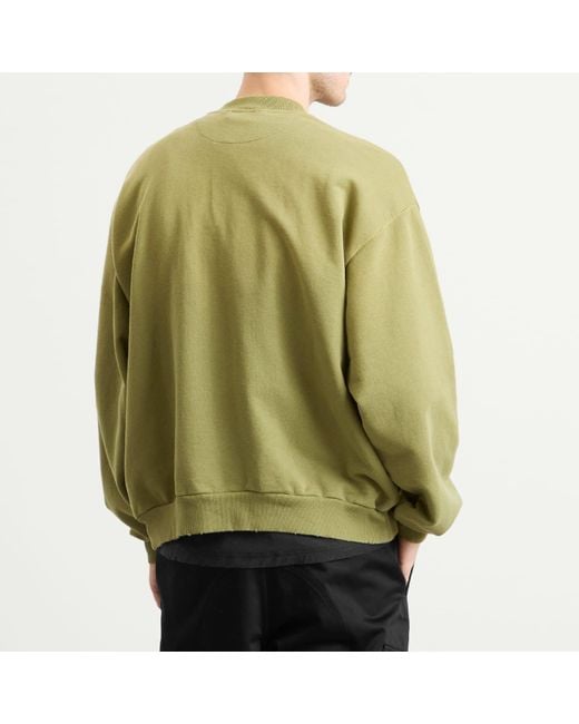Acne Green Fiah U Zip 1996 Bomber Jacket for men
