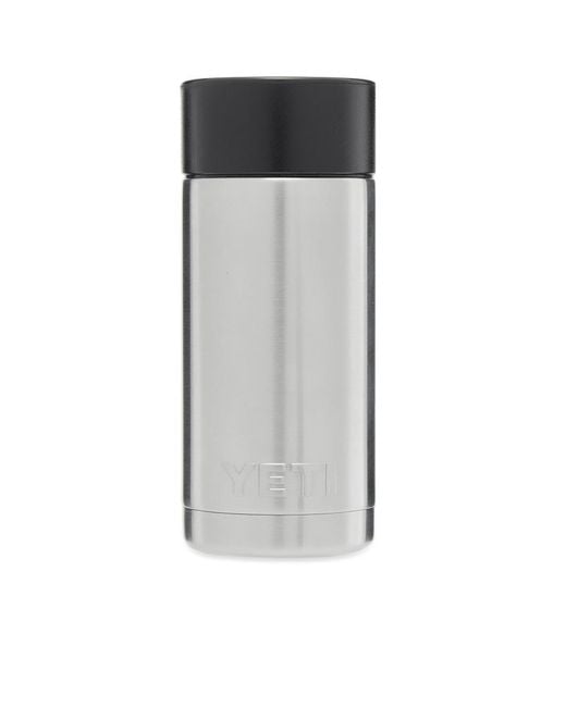 Yeti Gray 12Oz Insulated Bottle With Hot-Shot Cap