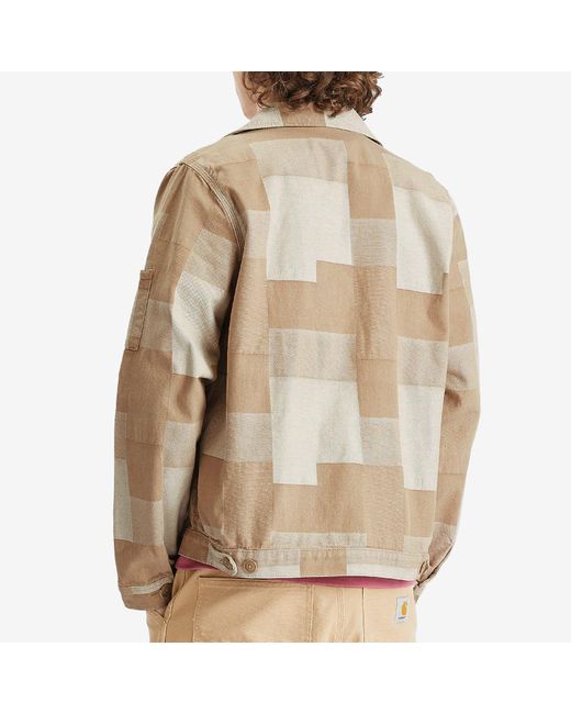 Dickies Natural Jacquard Eisenhower Jacket for men