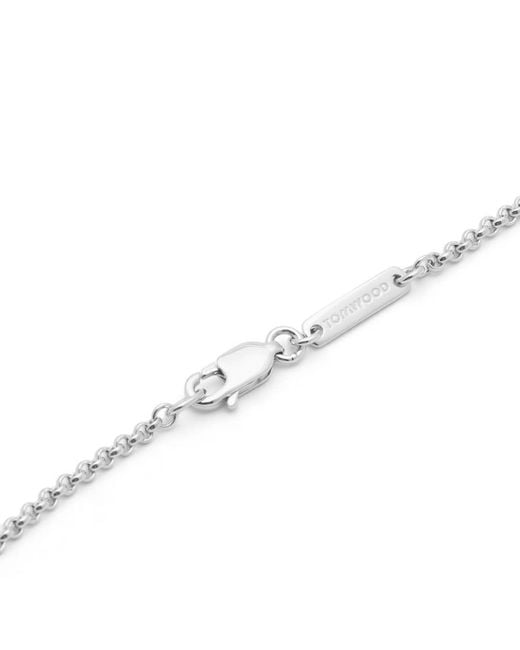Tom Wood Metallic 20.5" Sphere Double Pendant Necklace