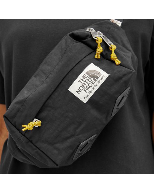 The North Face Black Berkeley Lumbar Bag for men