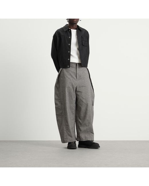 Ganter Gray Pennine Trousers for men