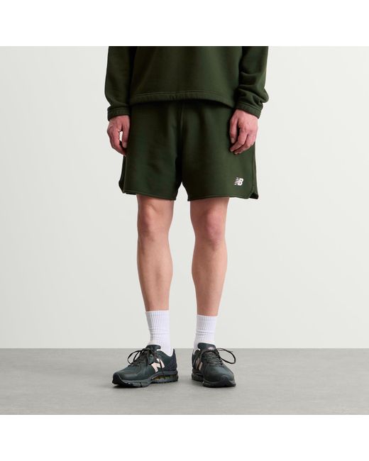 Stone Island Green X New Balance Shorts for men